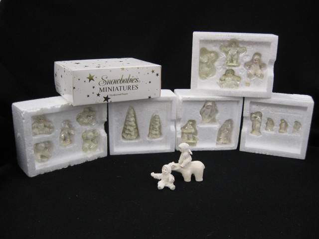 Snowbabie Miniatures 20 Pieces in 7