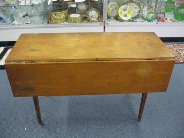 19th Century Cherry Table dropsides  14b65a