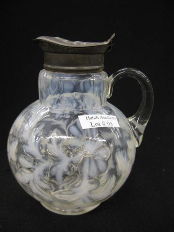 Victorian Opalescent Glass Syrup 14b673