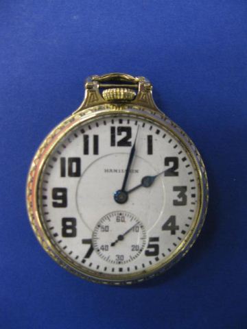 Hamilton Railroad Pocketwatch 992 model