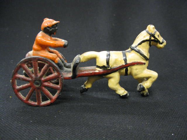 Antique Cast Iron Toy of Harness 14b692