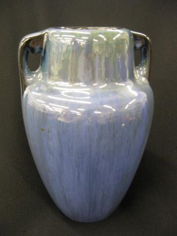 Fulper Pottery Vase rich blue flambe 14b6c5