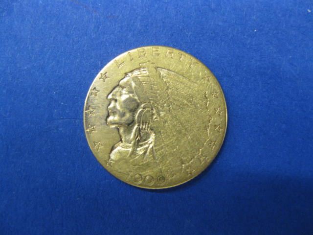 1909 U.S. $2.50 Indian Head Gold