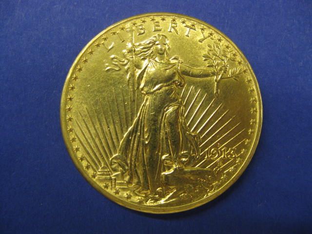 1913-D U.S. $20.00 St. Gaudens Gold