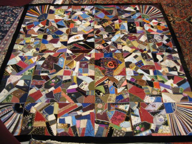 Victorian Crazy Quilt elaborate 14b6e9