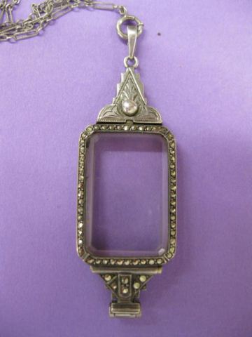 Sterling Silver Marcasite Jeweled 14b6e7