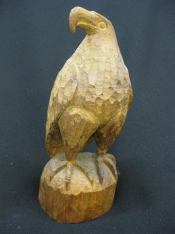 Henry Winter Carved Wooden Eagle 14b6fa