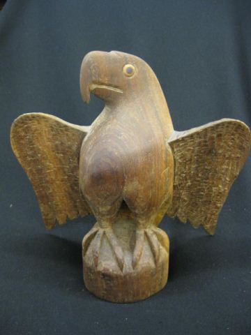 Henry Winter Carved Walnut Eagle 14b6fb