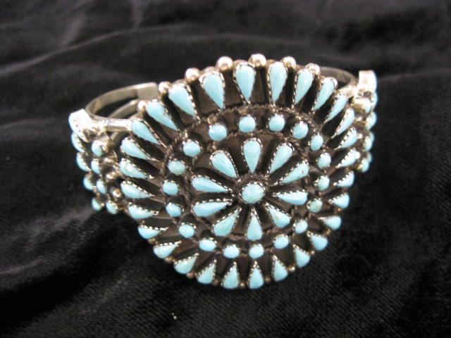 Zuni Indian Pettipoint Bracelet 14b729
