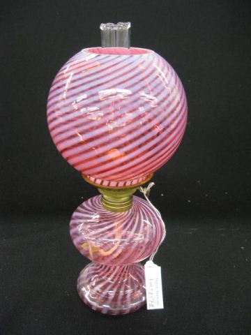 Victorian Cranberry Opalescent Glass