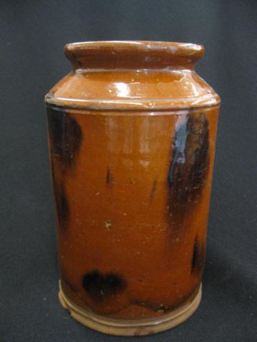 Pennsylvania Redware Pottery Crock