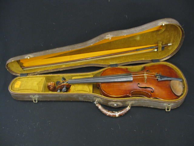 Antique Violin with box case 14b77d