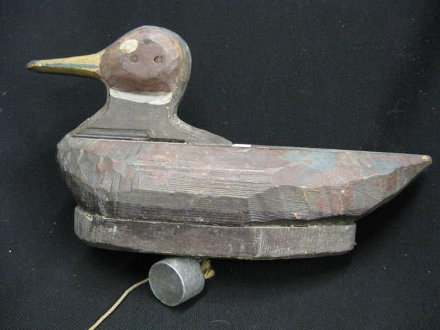 Carved Painted Duck Decoy mallard 14b79c