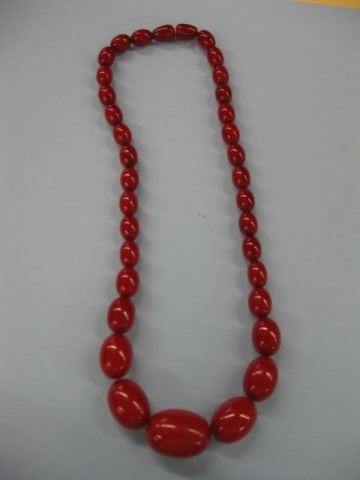 Cherry Amber Necklace 33 natural