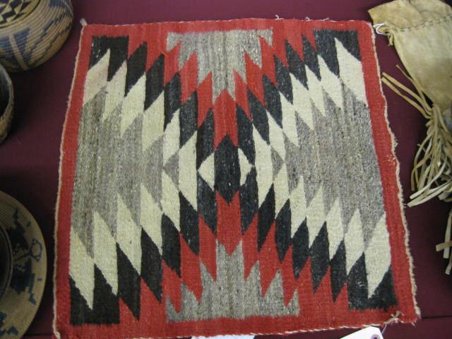 Indian Saddle Blanket 22 square  14b7e7