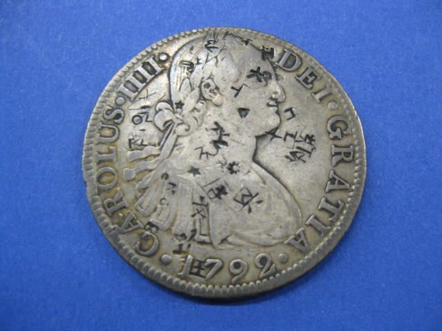 1792 Pillar Dollar 8 reales with 14b7e9