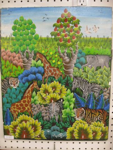 V A Zamor Oil Wildlife in Colorfulfoliage 14b809