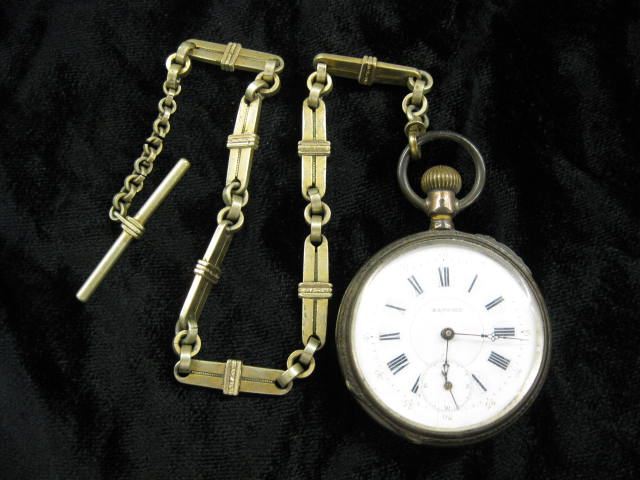 Remontoir Silver Pocketwatch openface 14b816