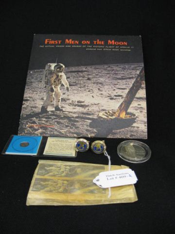 Space Collectibles Lot:silver medal