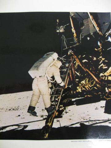 Apollo XI Space Souvenier Photograph