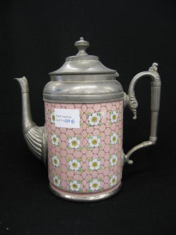 Victorian Enamelware Coffee Pot
