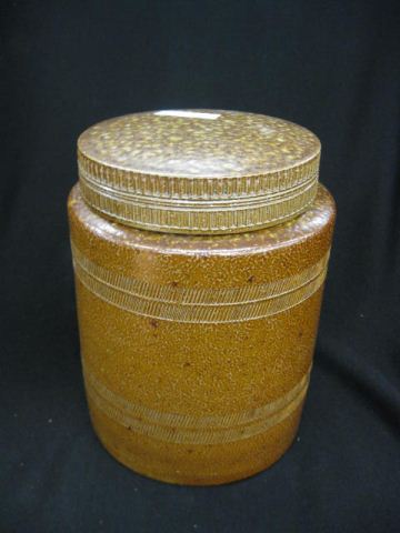 Portugese Stoneware Covered Crock