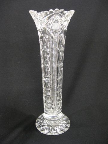 Egginton Cut Glass Vase Victoria  14b88e