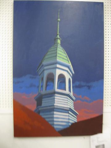 Mark Mulfinger Oil ''Church Steeple''