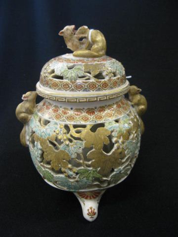 Oriental Satsuma Style Pottery 14b987