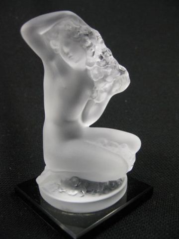 Lalique Crystal Figurine of a Nude 14b9bb