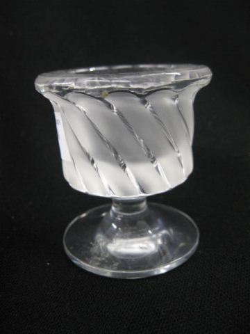 Lalique Crystal Toothpick Holder 14b9c4