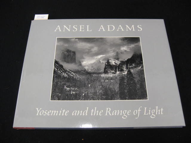 Ansel Adams Autographed Book Yosemite 14ba2b