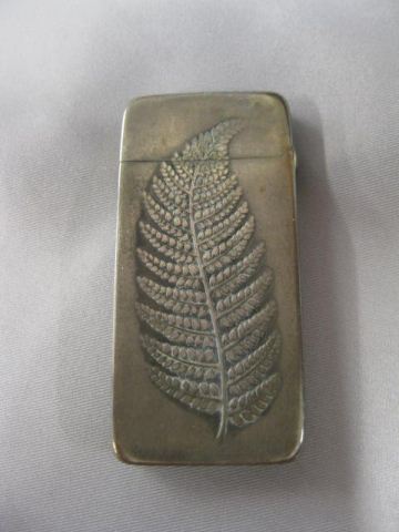 Victorian Sterling Silver Match