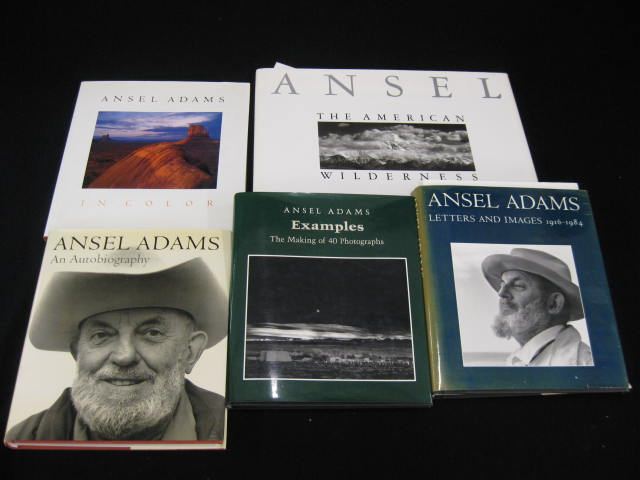 5 Ansel Adams Books The American 14ba35
