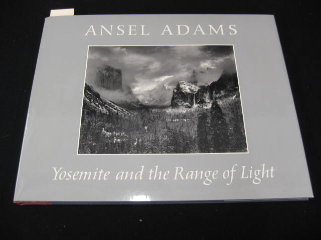 Ansel Adams Autographed Book Yosemite 14ba2d