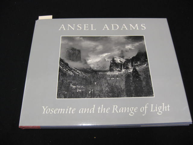 Ansel Adams Autographed Book ''Yosemite