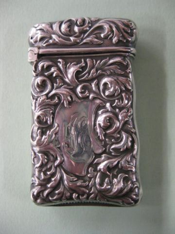 Victorian Sterling Silver Match
