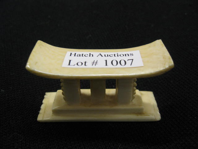 Chinese Carved Ivory Miniature