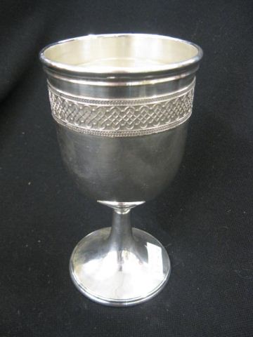 Gorham Sterling Silver Goblet ornate