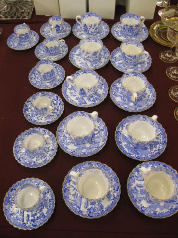 34 pcs. Copeland China 10 coffee or