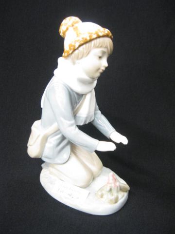 Zaphir Porcelain Figurine of Boywarming