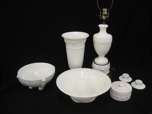 6 pcs. Wedgwood Ivory Queensware includes