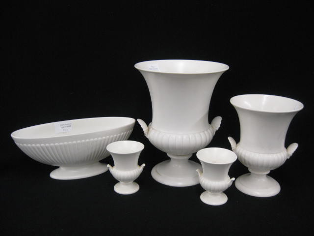 5 Wedgwood Pottery Whiteware urn 14baf7