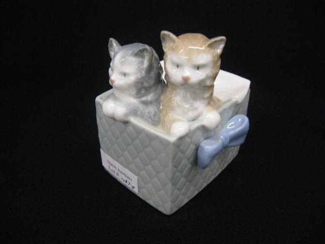 Lladro Porcelain Figurine kittens 14baff
