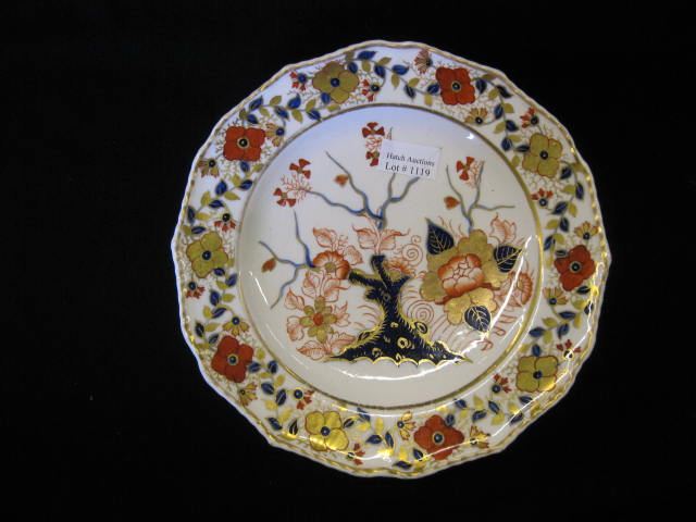 Early Crown Derby Plate Imari colors