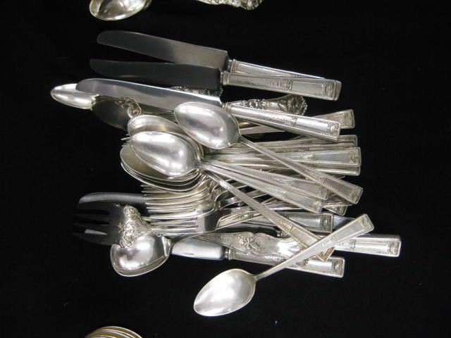 12 pcs. Silverplate Holloware includes