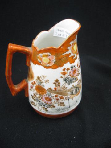 Japanese Kutani Porcelain Pitcher 14bb99