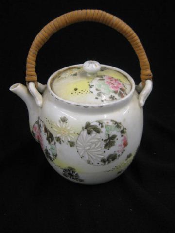 Japanese Porcelain Teapot floral
