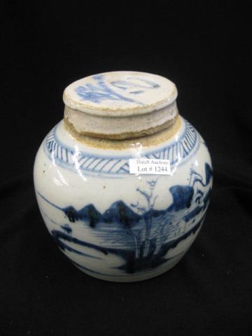 Chinese Blue Decorated Pottery