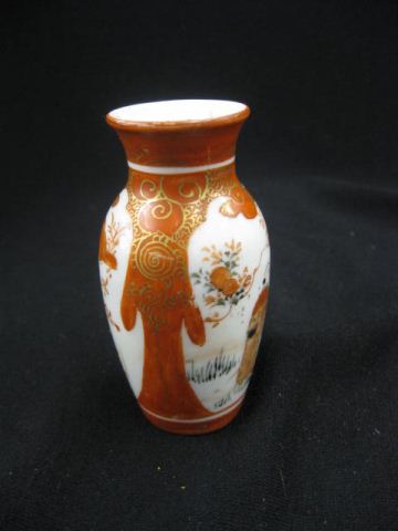 Japanese Kutani Porcelain Cabinet 14bb97